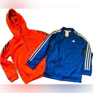 ADIDAS hoodie track jacket kids bundle